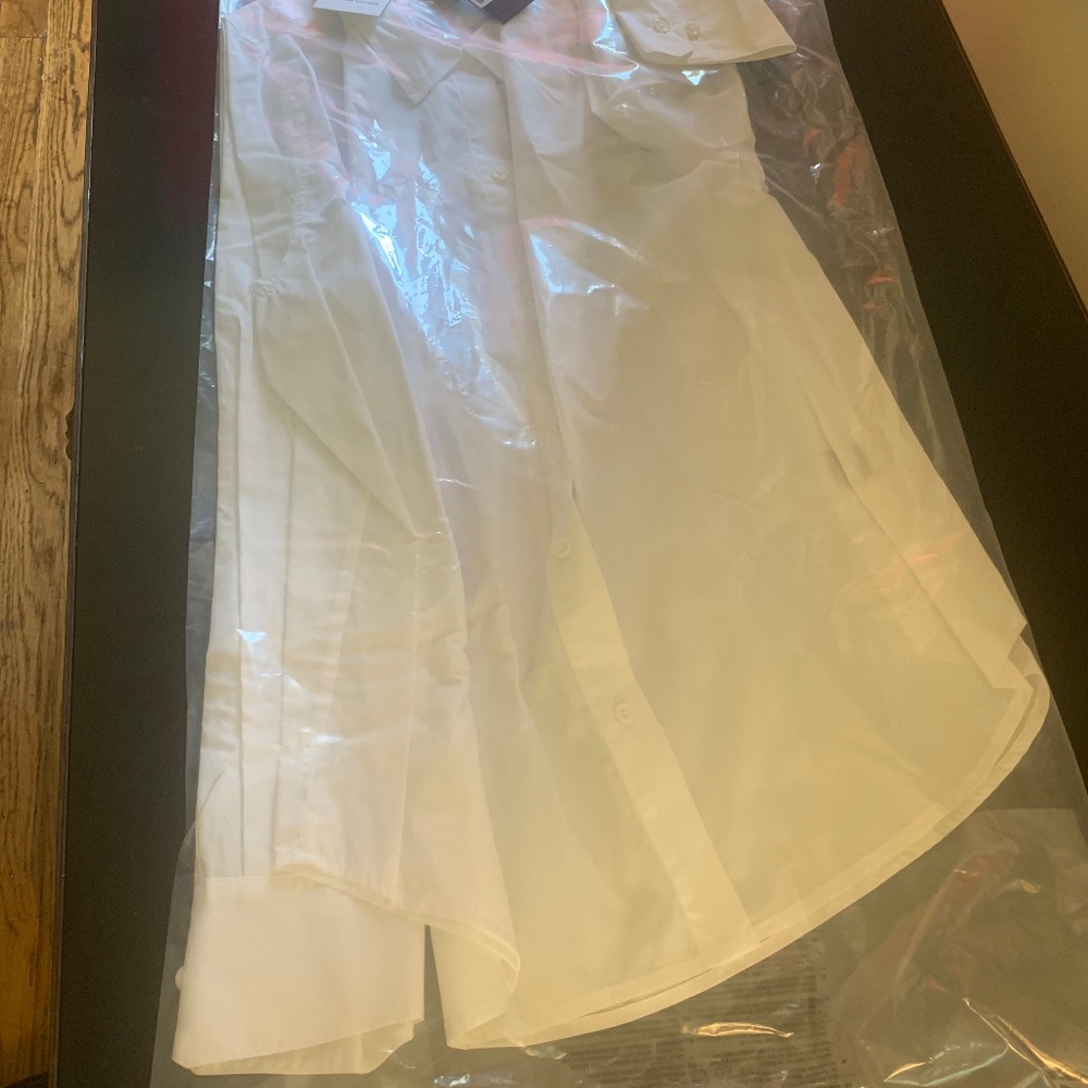 Jenni Kayne White Boyfriend Shirt NWT